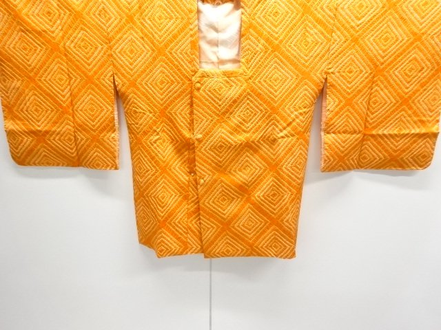 JAPANESE KIMONO / MICHIYUKI COAT / SHIBORI / RHOMBUS